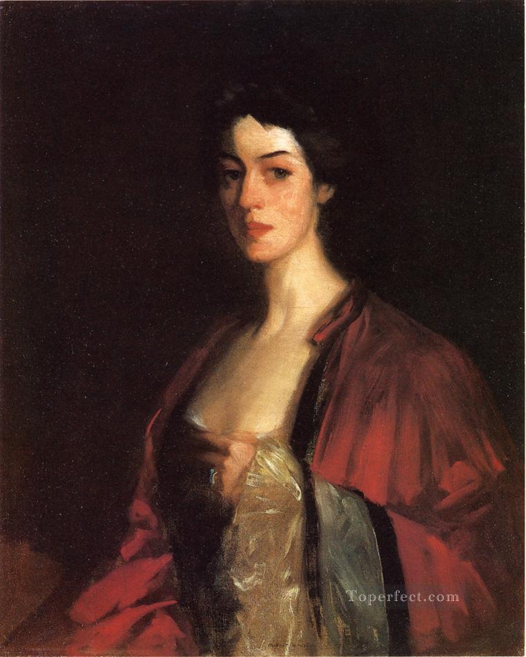 Portrait of Katherine Cecil Sanford Ashcan School Robert Henri Oil Paintings